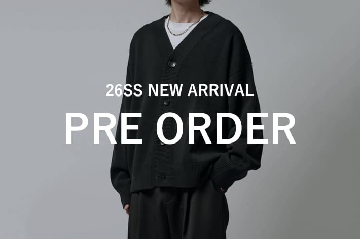 Lui's 【PRE ORDER】新作アイテム予約スタート