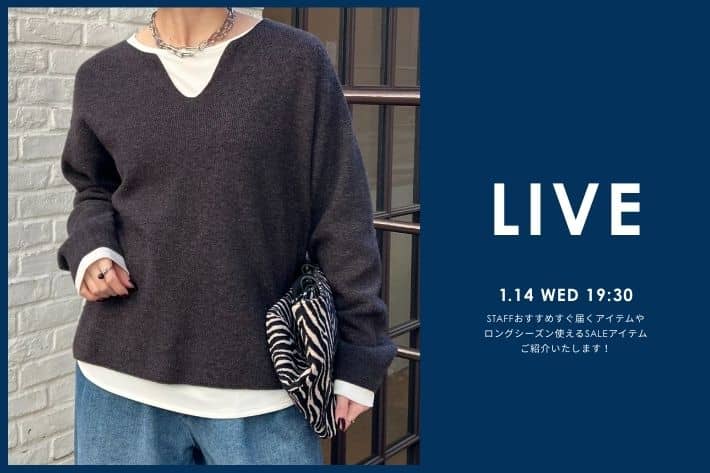 Jena　espace merveilleux 《今夜19:30より～》インスタライブ配信！今すぐ届くおすすめアイテムご紹介！