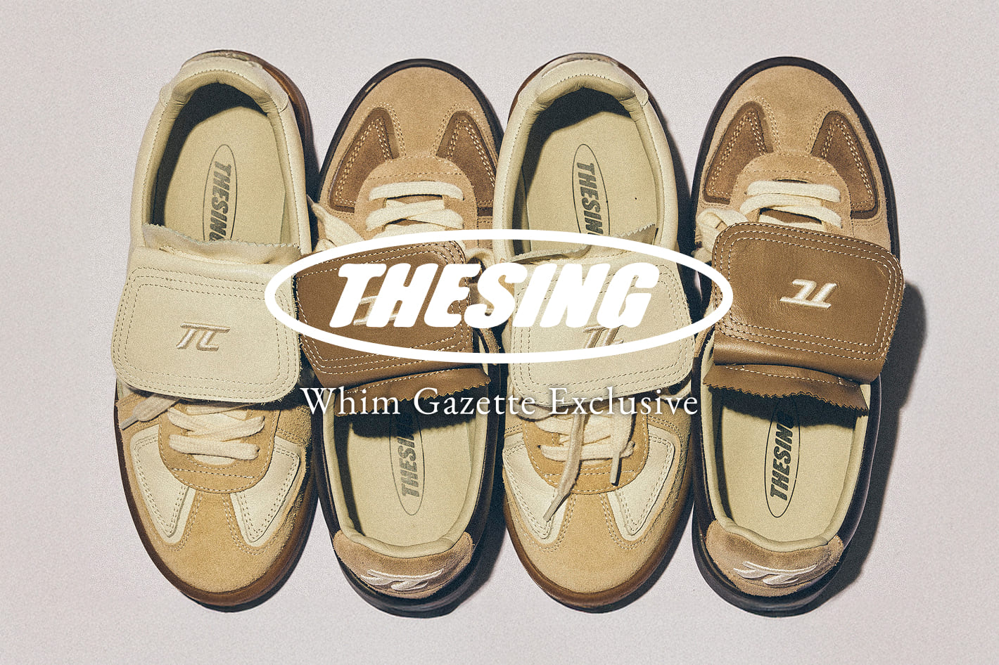 Whim Gazette ウィム ガゼットがセレクトする、注目のスニーカーブランド〈THESING（ティーシン）〉をチェック。