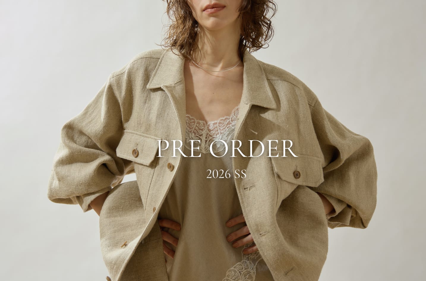 Drawing Numbers 【PRE ORDER】素材で魅せる、新作コレクション