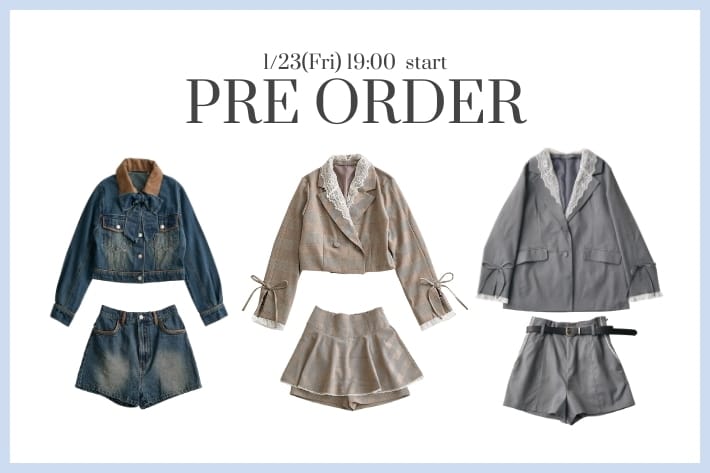 OLIVE des OLIVE 【1/23(金)19:00 予約スタート】新作アイテムご紹介！