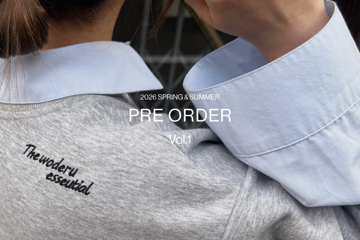 DOUDOU PREORDER vol.1／ 期待が高まる、新しい予感。