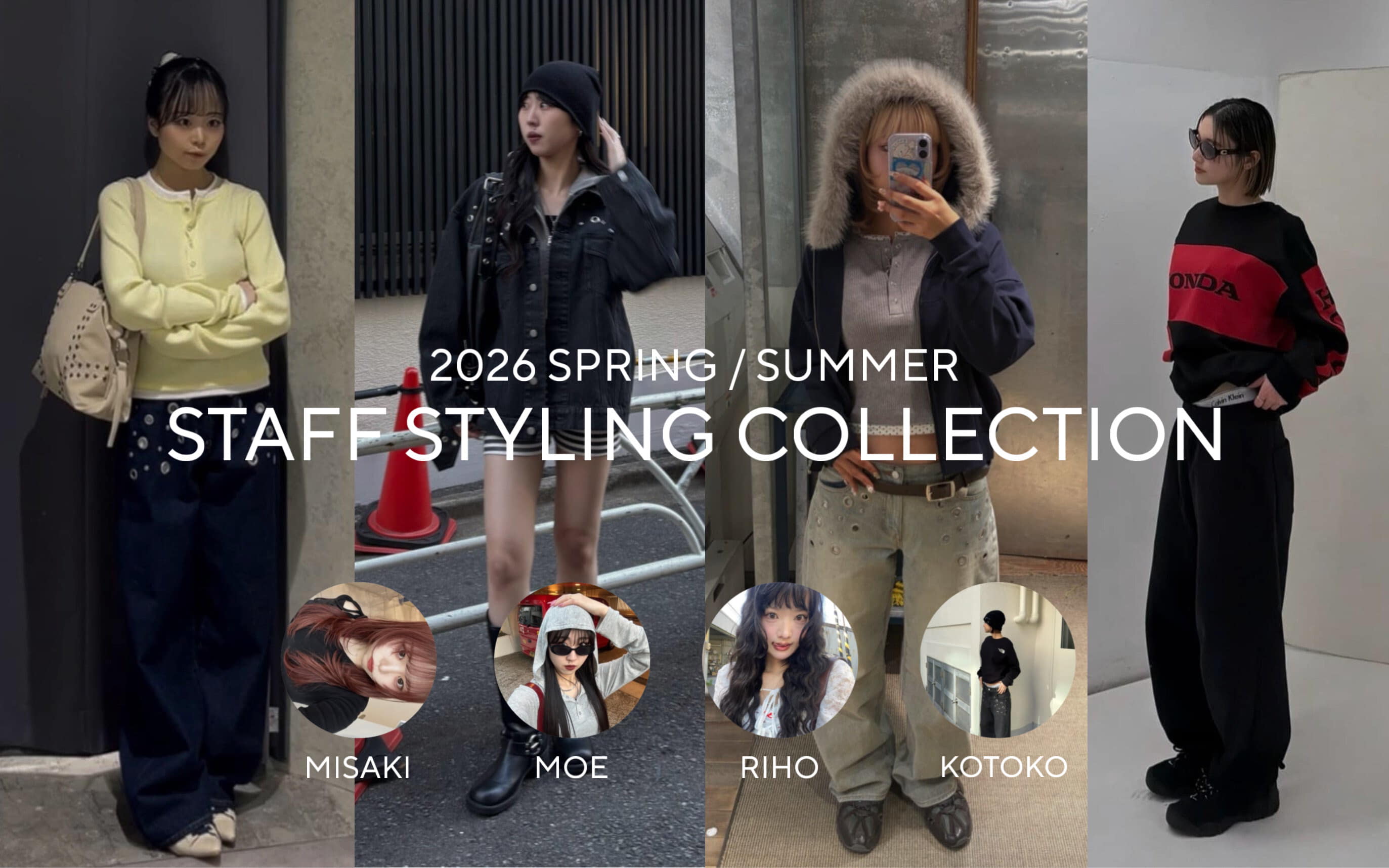 WHO’S WHO gallery 【26SS】STAFF STYLING COLLECTION