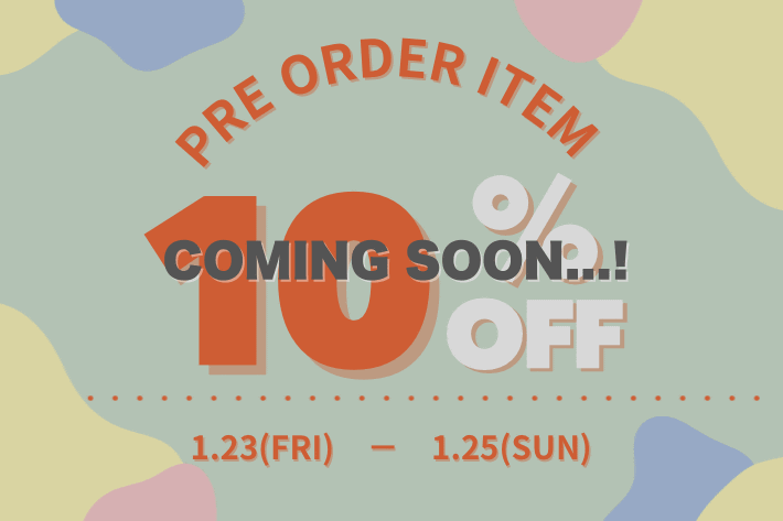 w closet 【告知】新作アイテム♡予約10％オフキャンペーン開催中！