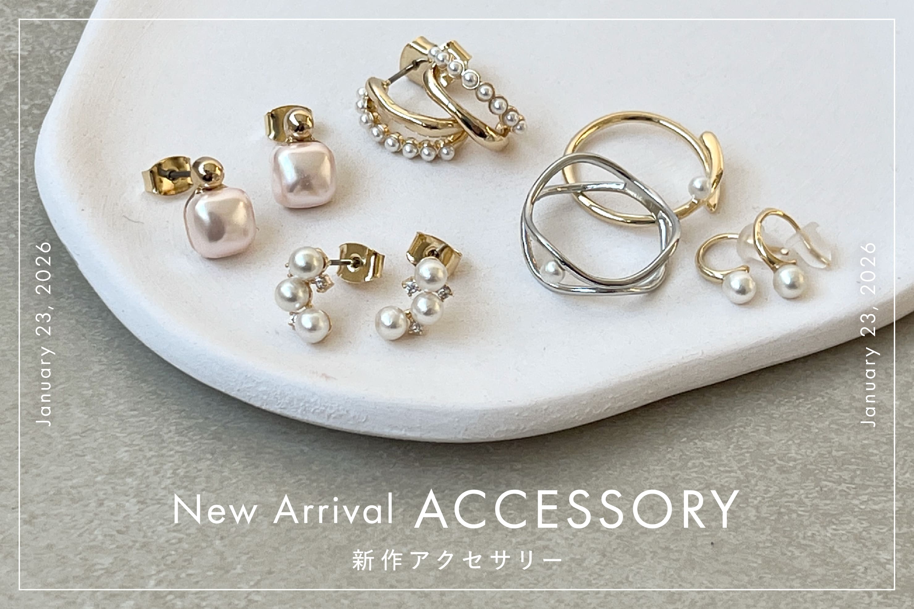 3COINS 今週の新作アクセサリーをご紹介！