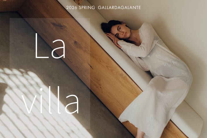 GALLARDAGALANTE GALLARDAGALANTE 2026 PRE SPRINGカタログ公開