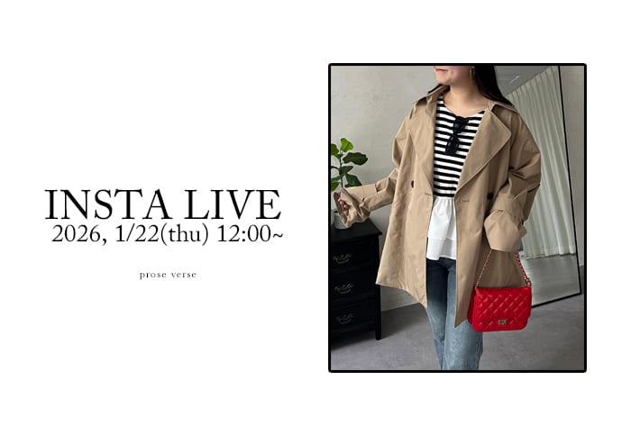 prose verse 《インスタライブ》1/22配信分アーカイブ公開！