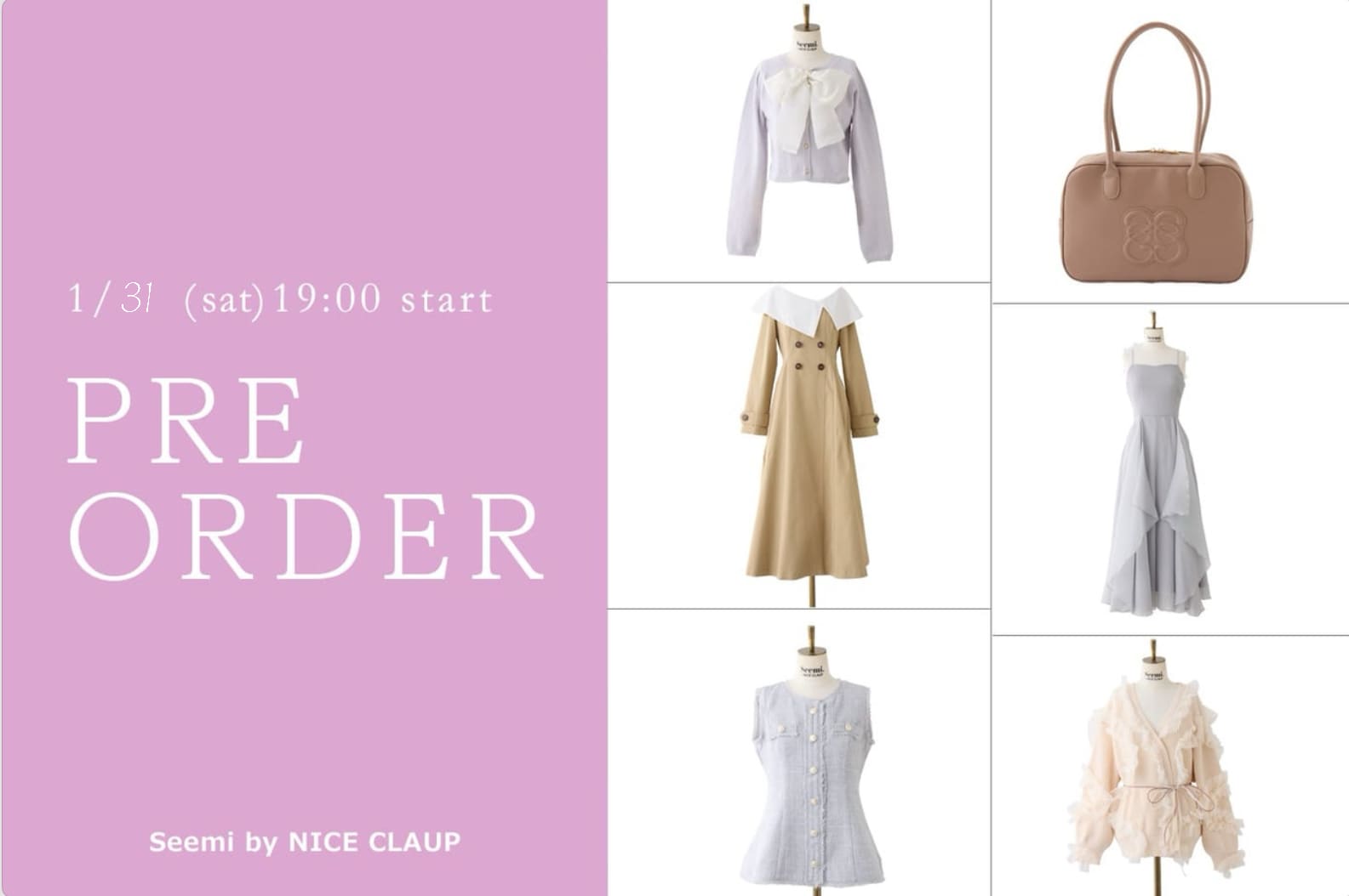 Seemi.by NICE CLAUP  seemi by niceclaup Spring Collection