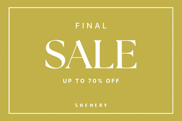 SHENERY 《1.28 UP DATE》FINAL SALE