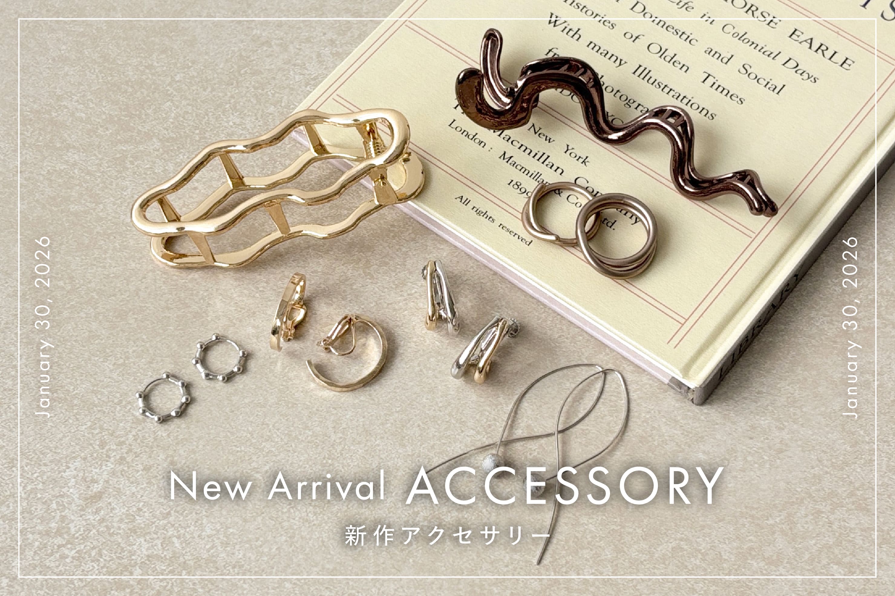 3COINS 今週の新作アクセサリーをご紹介！