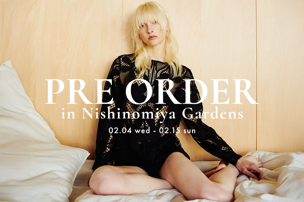 LARUTA 2026SS PRE ORDER【西宮ガーデンズ店にて開催！】