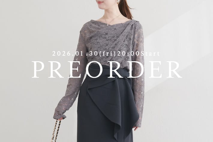 natural couture 【1.30(Fri) 20時販売！】新作アイテムのラインナップをご紹介！