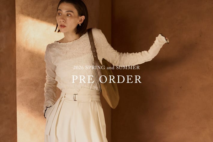 CAPRICIEUX LE'MAGE 【2/5(木)予約開始】2026SS新作予約アイテム