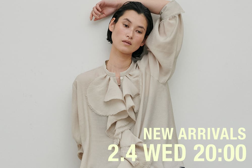 LARUTA NEW ARRIVAL 《02.04 wed 新作アイテムをcheck》