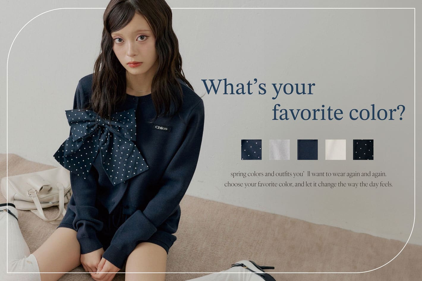 Chico 【人気No.1アイテム】あなたの推しカラーはどれ？