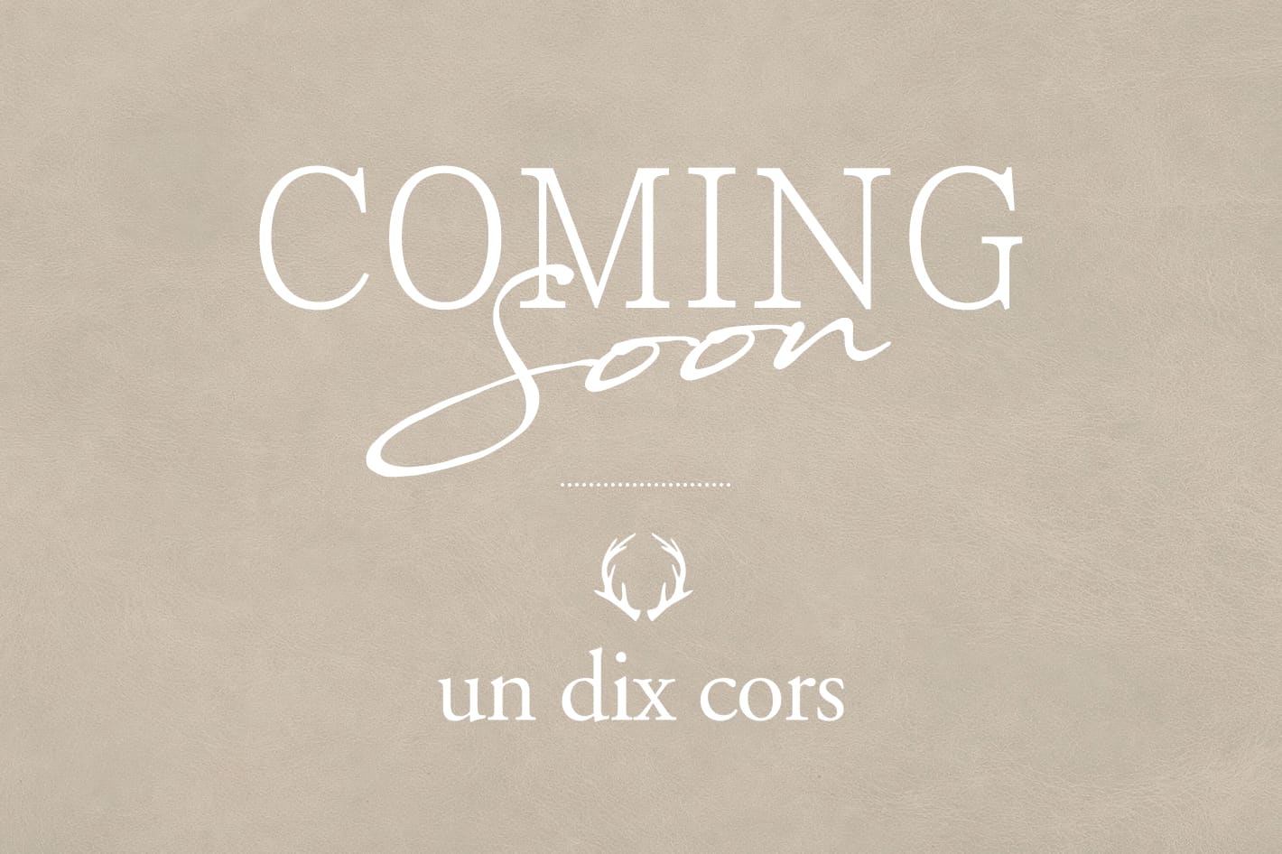 un dix cors 【comingsoon…！】今週発売の新商品をチェック！
