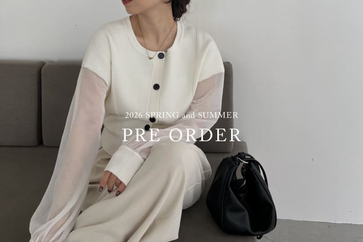 CAPRICIEUX LE'MAGE 【2/12(木)予約開始】2026SS新作予約アイテム