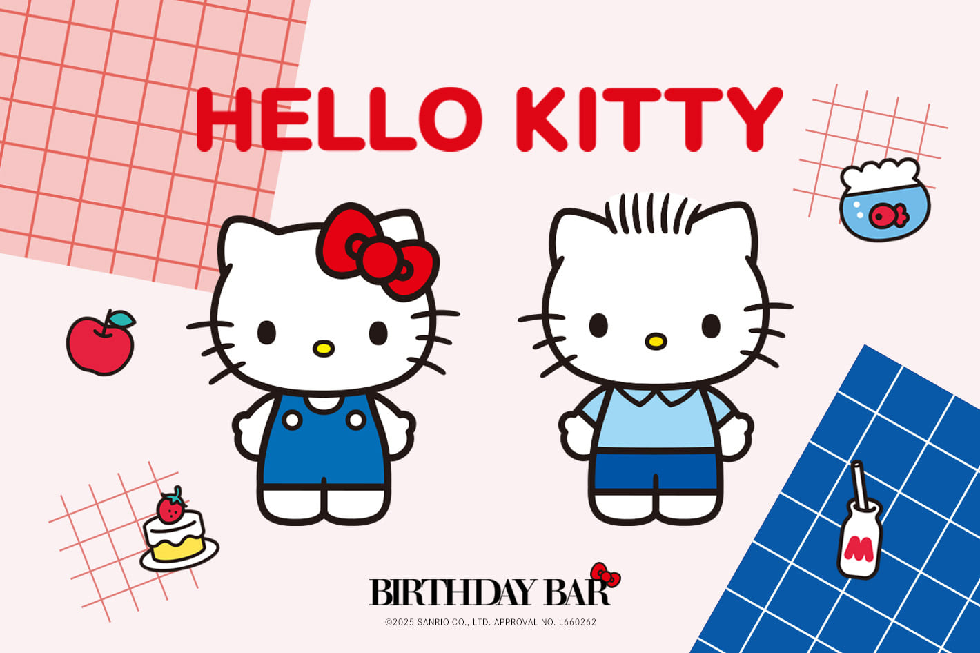 BIRTHDAY BAR 【実店舗発売スタート！】Sanrio characters×BIRTHDAY BAR人気コラボ企画第2弾
