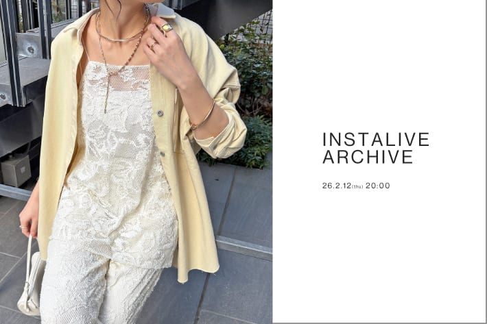 DOUDOU 【 Insta Live 配信 】2/12(木) 配信分 アーカイブ公開中！