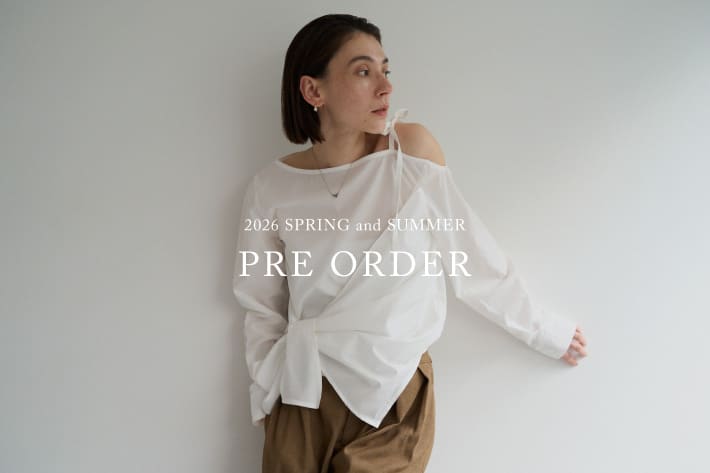 CAPRICIEUX LE'MAGE 【2/19(木)予約開始】2026SS新作予約アイテム