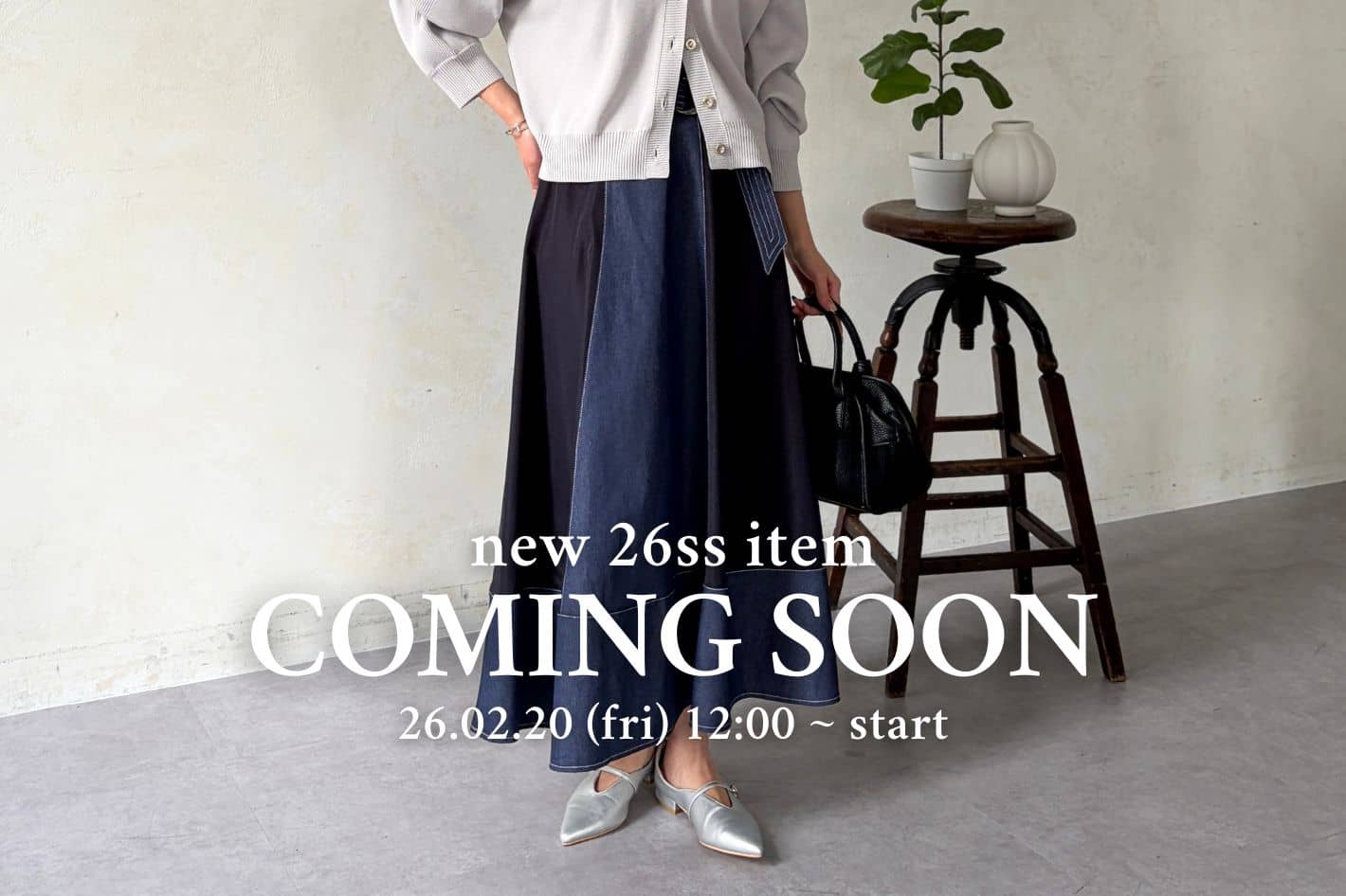 Chez toi  【 COMING SOON 】新作アイテムをご紹介♪