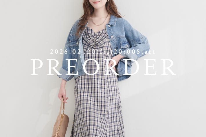 natural couture 【2.20(Fri) 20時販売！】新作アイテムのラインナップをご紹介！