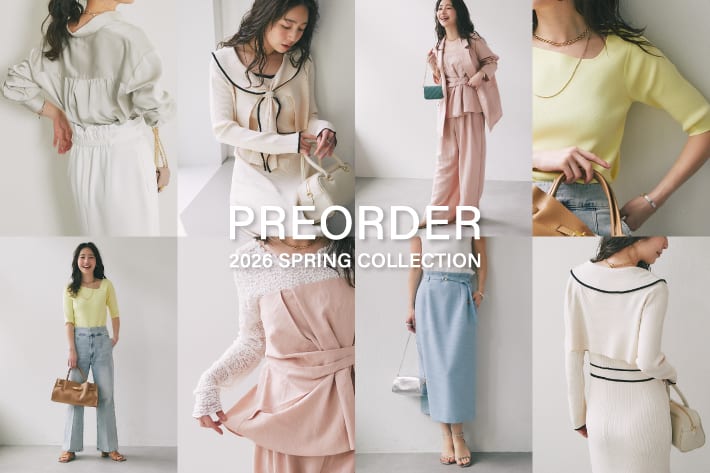 La boutique BonBon 【PREORDER】2026春の新作先行予約販売スタート！