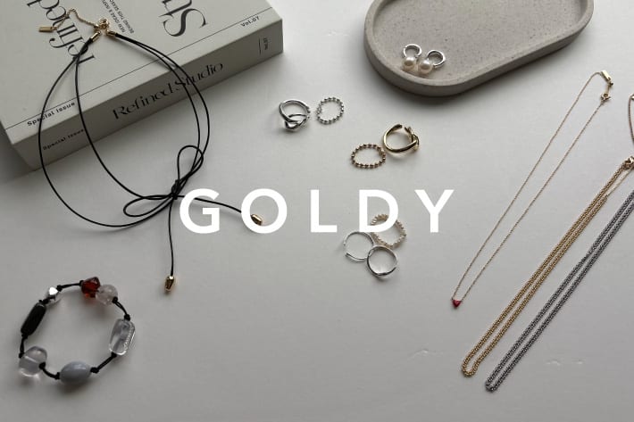 CAPRICIEUX LE'MAGE 【GOLDY】新作アクセサリー登場