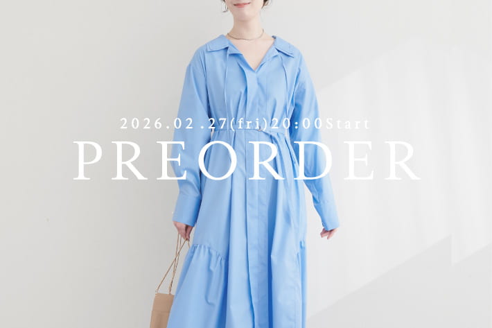 natural couture 【2.27(Fri) 20時販売！】新作アイテムのラインナップをご紹介！