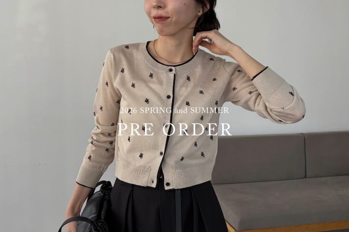 CAPRICIEUX LE'MAGE 【3/5(木)予約開始】2026SS新作予約アイテム
