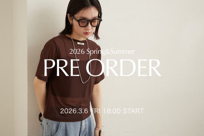 Omekashi 【NEW PRE ORDER】3/6(金)18:00～新作アイテムのご予約がスタート！