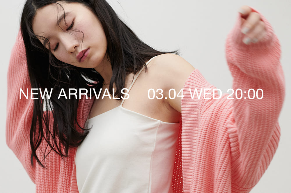 LARUTA NEW ARRIVAL 《03.04 wed 新作アイテムをcheck》