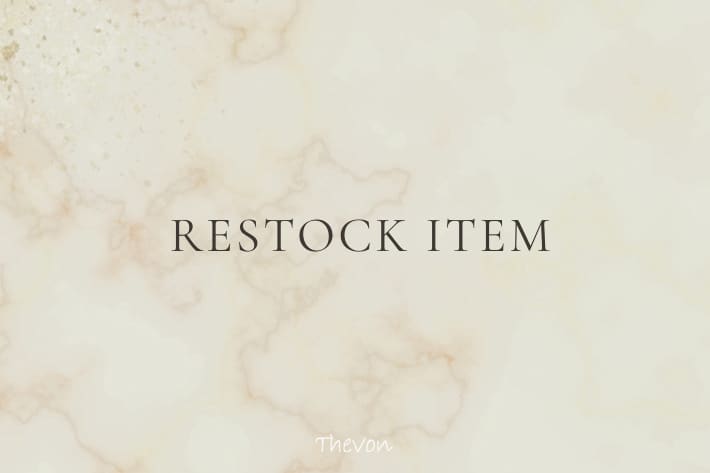 Thevon. 【RESTOCK ITEM】Vネックフリルブラウス/2タックスラックス再入荷！