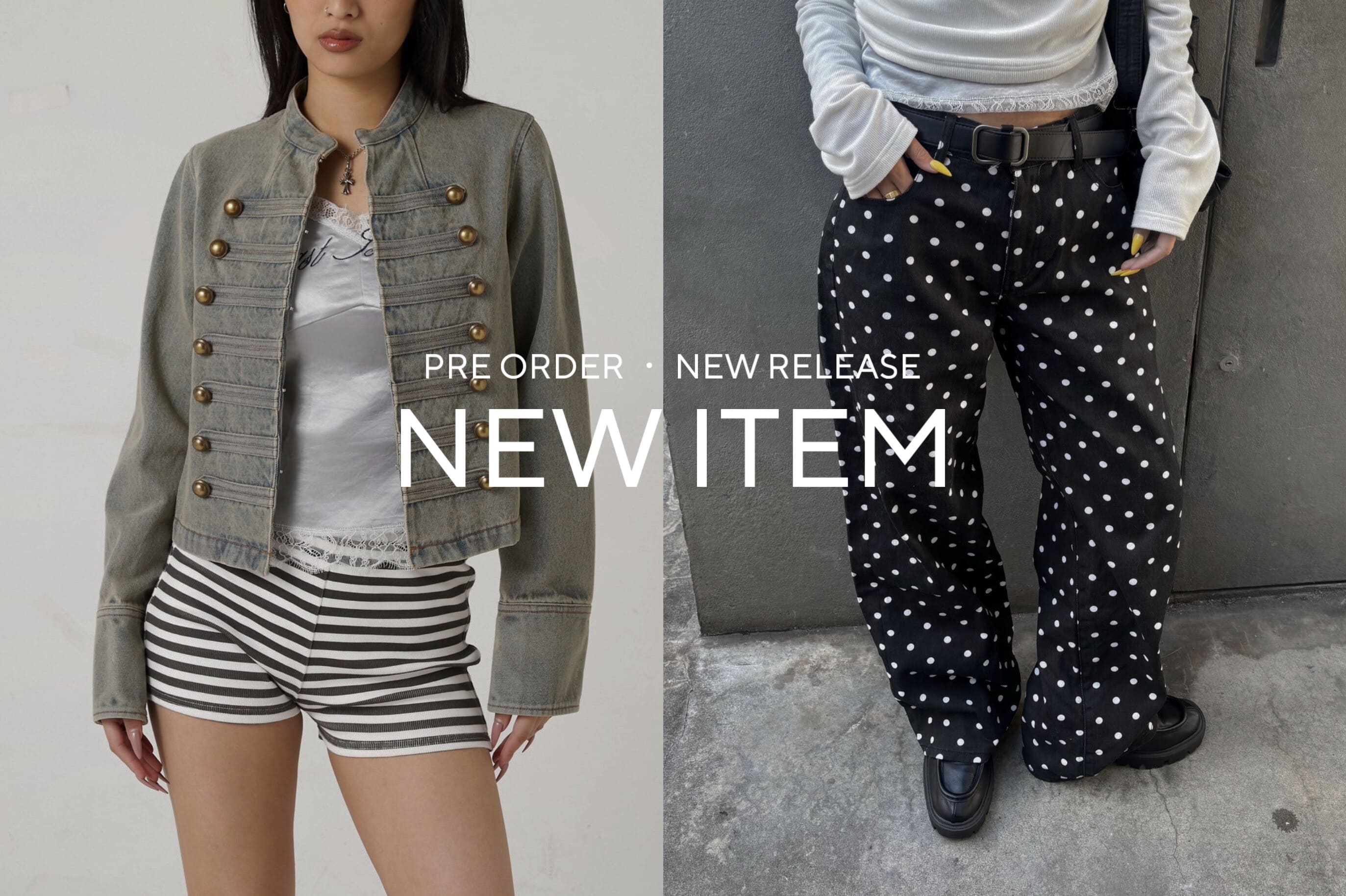 WHO’S WHO gallery 【NEW】今週の新作アイテム