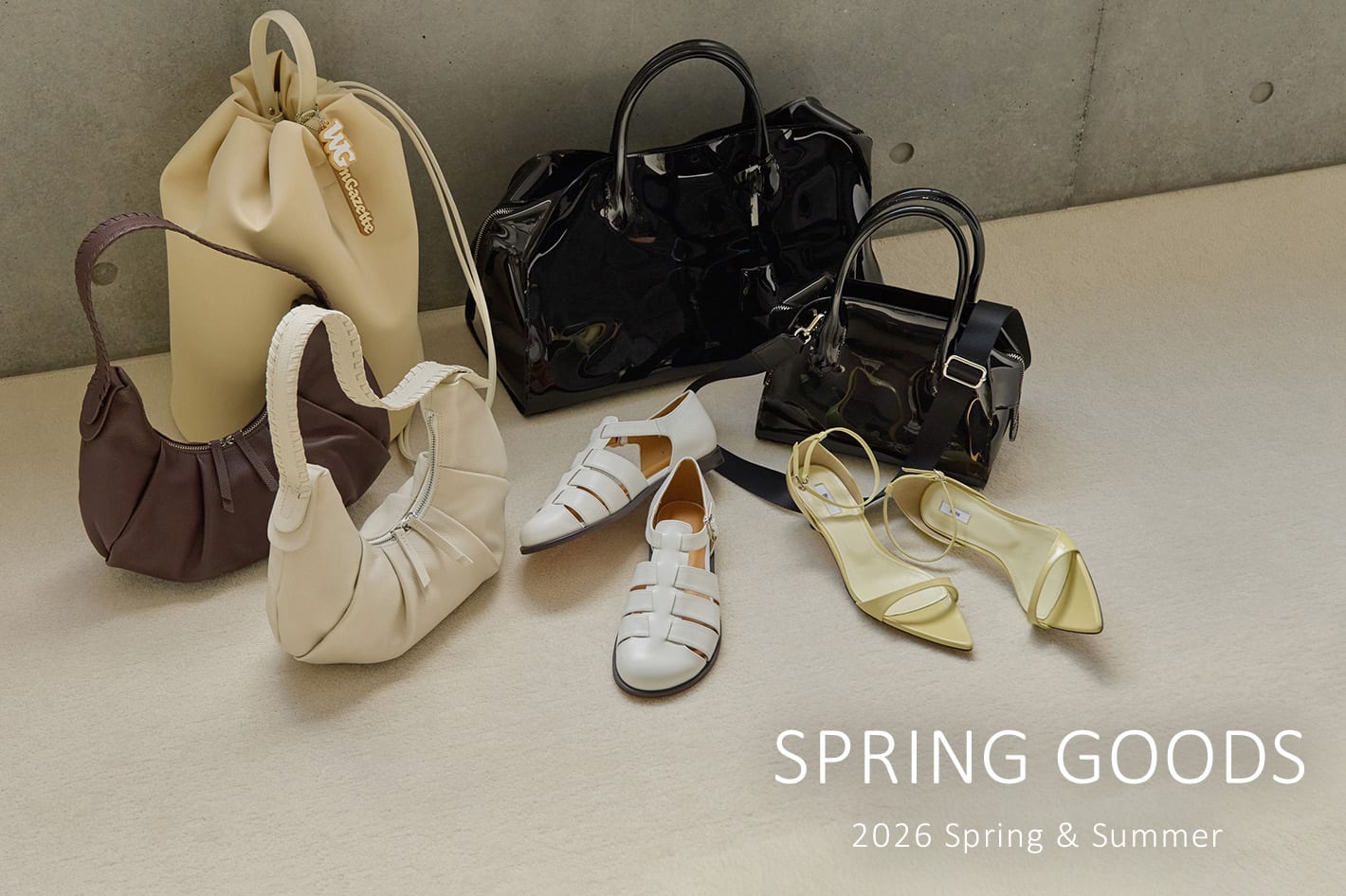 Whim Gazette 【SPRING GOODS】小物からはじめる、春の装い