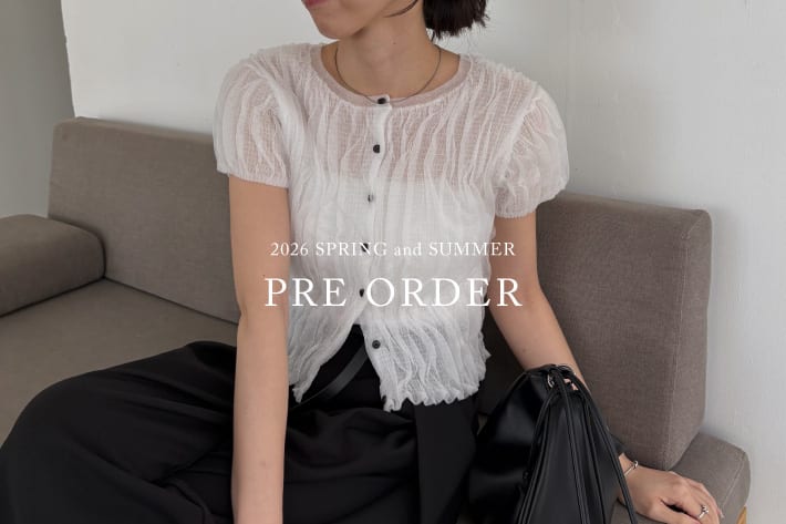 CAPRICIEUX LE'MAGE 【3/12(木)予約開始】2026SS新作予約アイテム