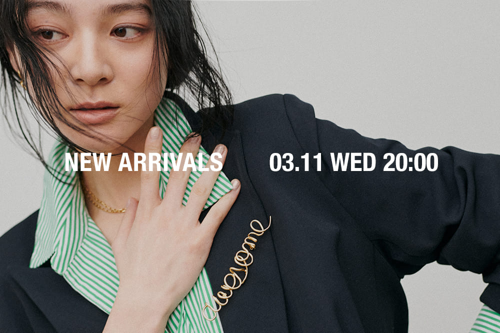 LARUTA NEW ARRIVAL 《03.11 wed 新作アイテムをcheck》