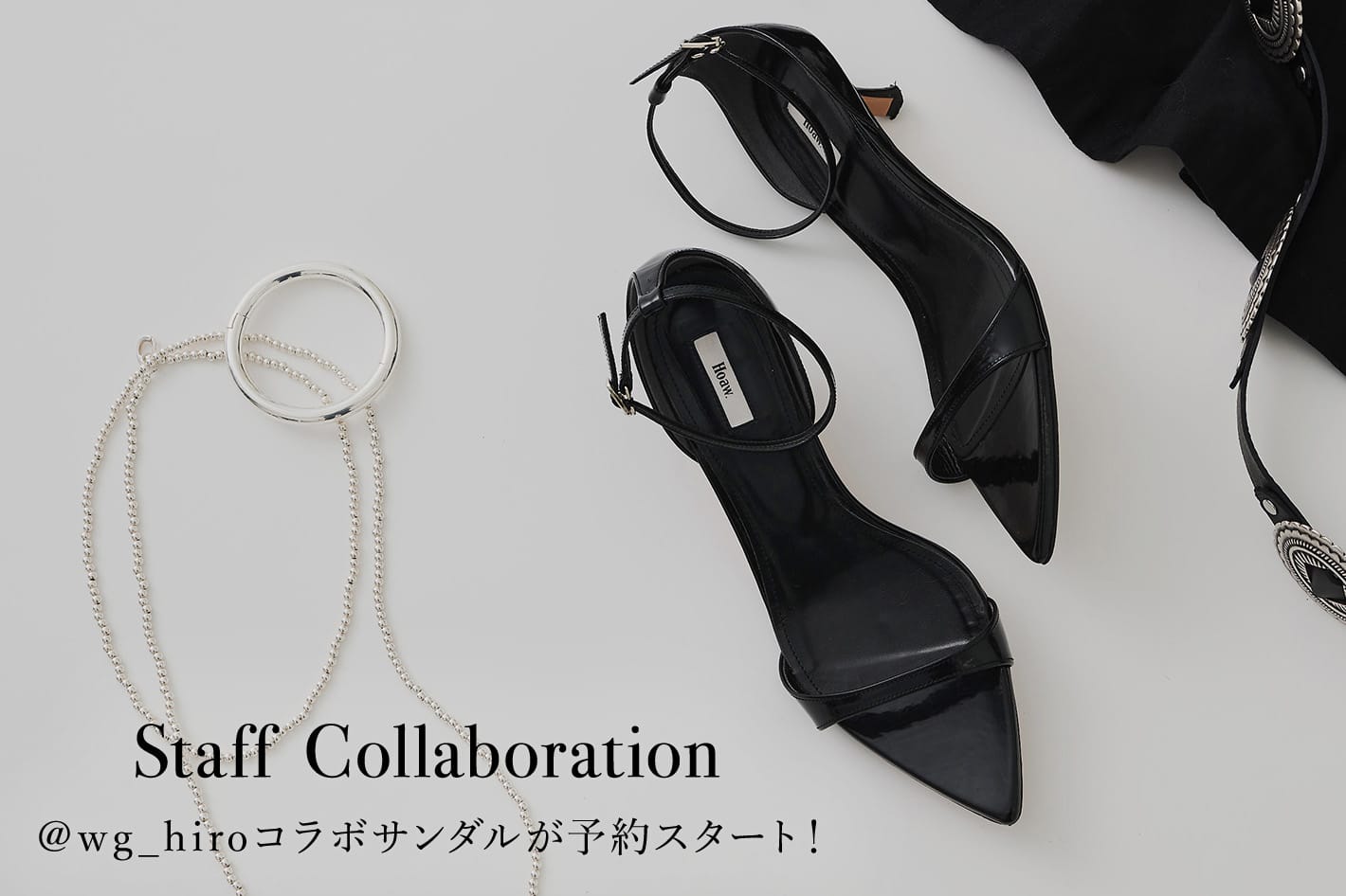 Whim Gazette 【3/13(金)20：00～】＠wg_hiroコラボサンダルが予約スタート！