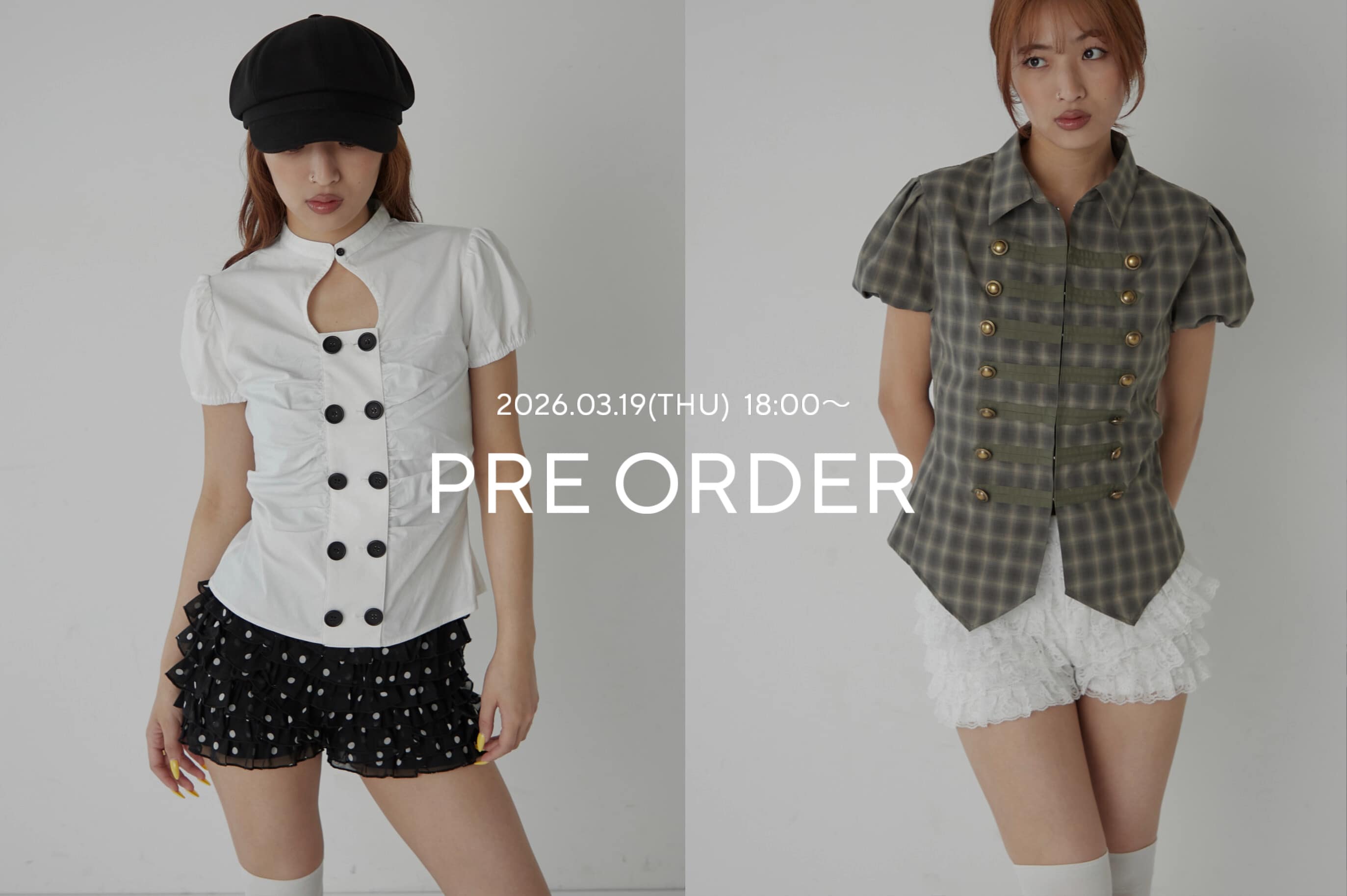 WHO’S WHO gallery 【PRE ORDER】今週の予約アイテム