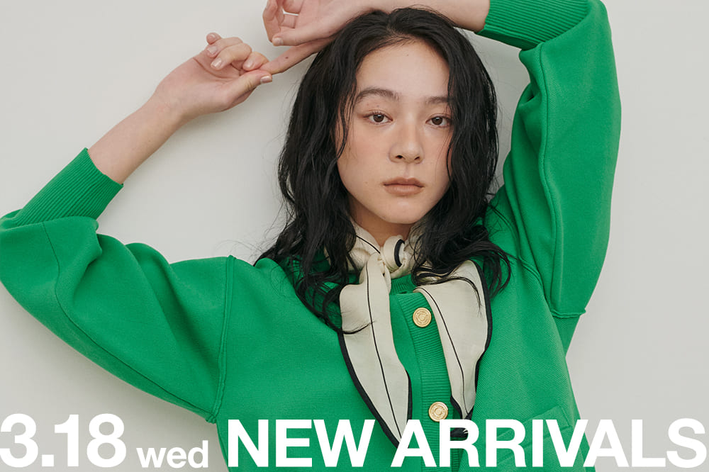 LARUTA NEW ARRIVAL 《03.18 wed 新作アイテムをcheck》