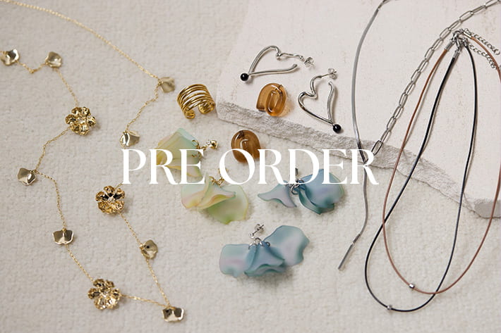 ear PAPILLONNER 3/19更新　4月入荷の新作アクセサリーが予約スタート！《Vol.2》