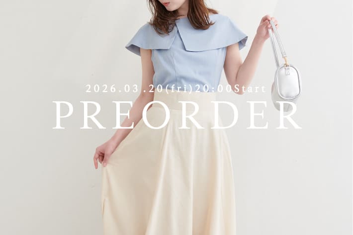 natural couture 【3.20(Fri) 20時販売！】新作アイテムのラインナップをご紹介！