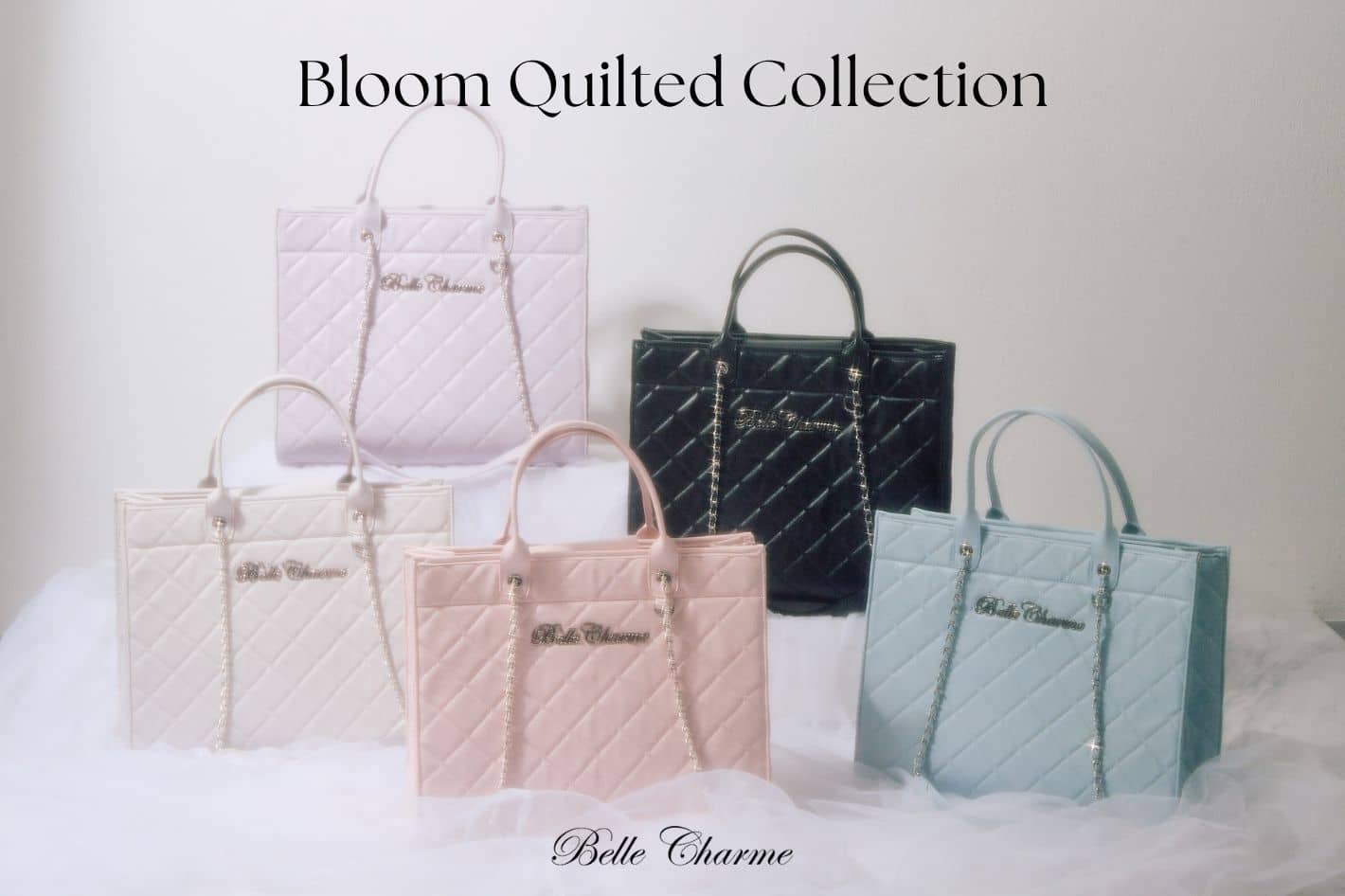 Belle Charme Bloom Quilted Bag
