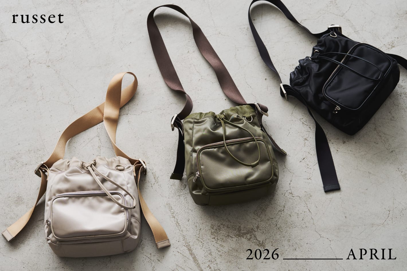 russet 【4月】NEW RELEASE