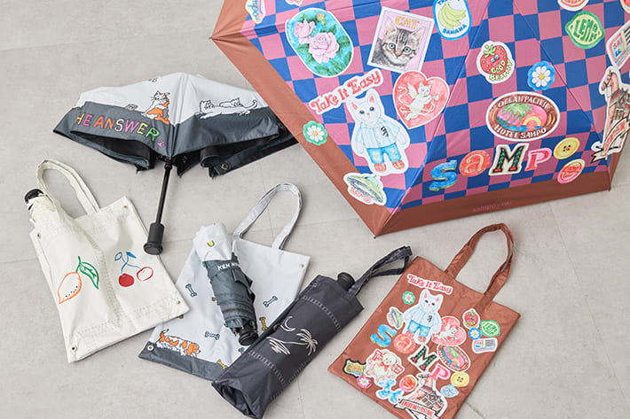 ear PAPILLONNER 雨の日も、晴れの日も持ちたい！新作の傘をCHECK！