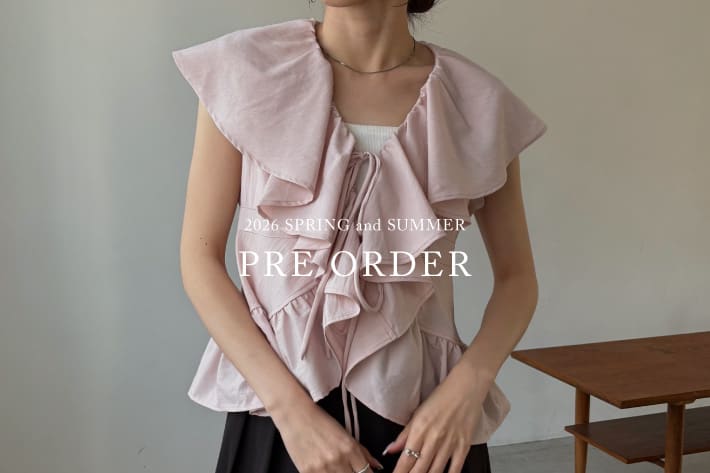 CAPRICIEUX LE'MAGE 【4/9(木)予約開始】2026SS新作予約アイテム
