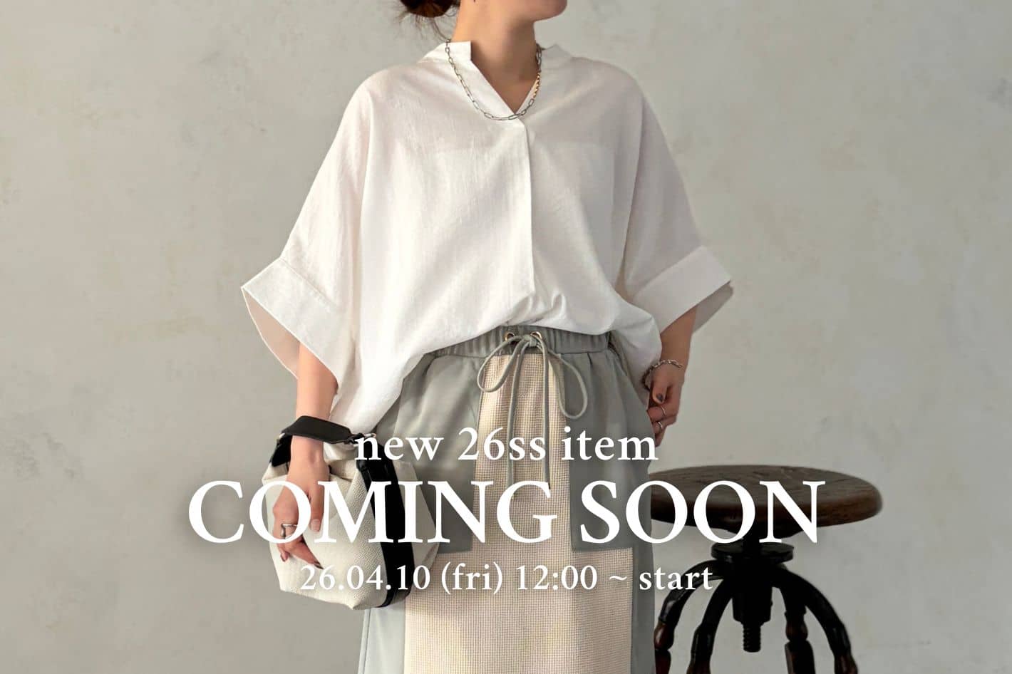 Chez toi  【 COMING SOON 】新作アイテムをご紹介♪