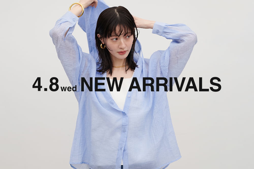 LARUTA NEW ARRIVAL 《04.08 wed 新作アイテムをcheck》