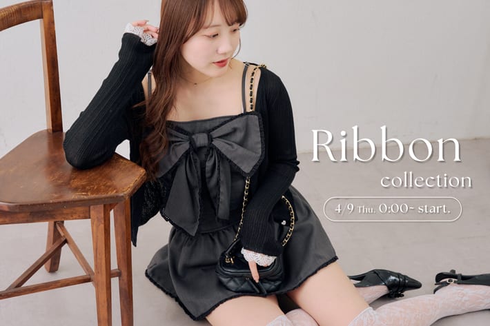 NICE CLAUP / OLIVE des OLIVE OUTLET 春のリボンコレクション