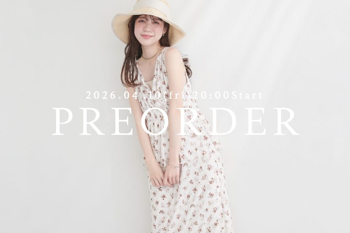 natural couture 【4.10(Fri) 20時販売！】新作アイテムのラインナップをご紹介！